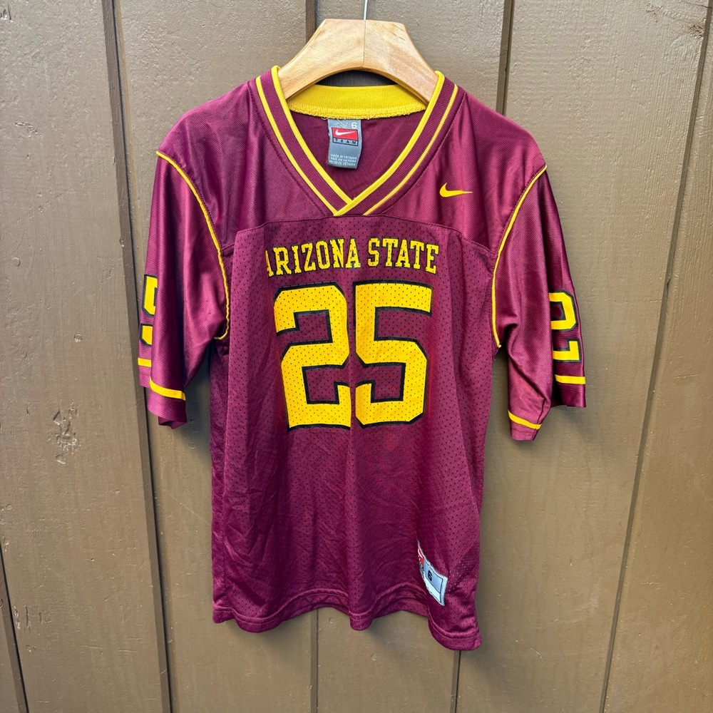 Arizona State Sun Devils  Nike Vintage Authentic Home Football Jersey - Youth 6
